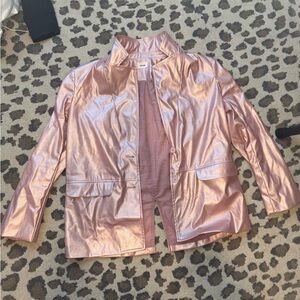 Metallic Pink Women's Jacket